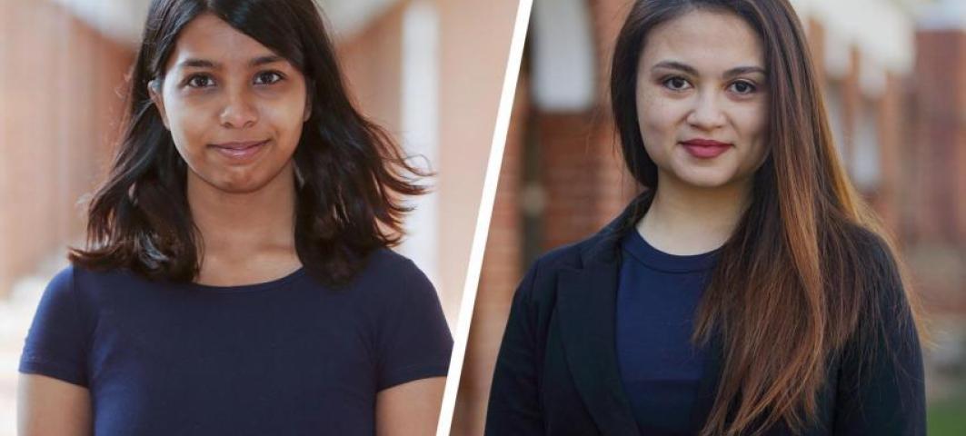 First-year student Navya Annapareddy will study maternal health in Rwanda. Jordan Beeker, a second-year student, will look at the demographics of the female workforce in Senegal’s shadow economy. 